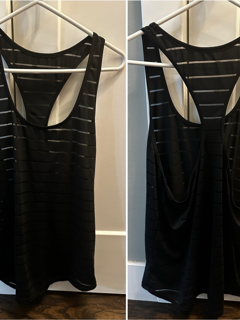 ZYIA Active Black Havana Tank
